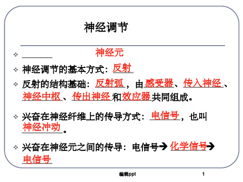 神经调节和激素调节的关系