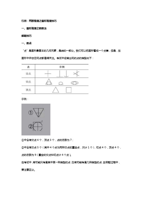 行测：判断推理之图形推理技巧