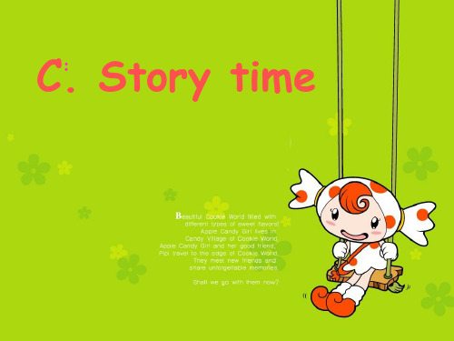 pep四年级英语上册unit1 C Story time-优质课件.ppt