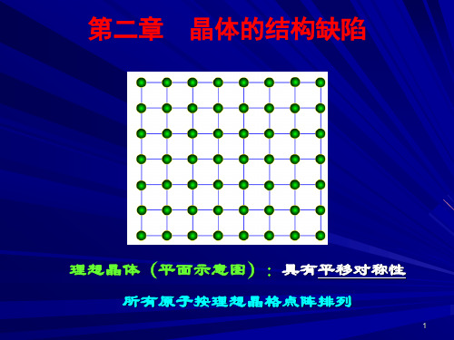 1-晶体结构缺陷