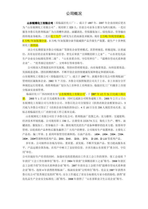 山东锐博化工有限公司