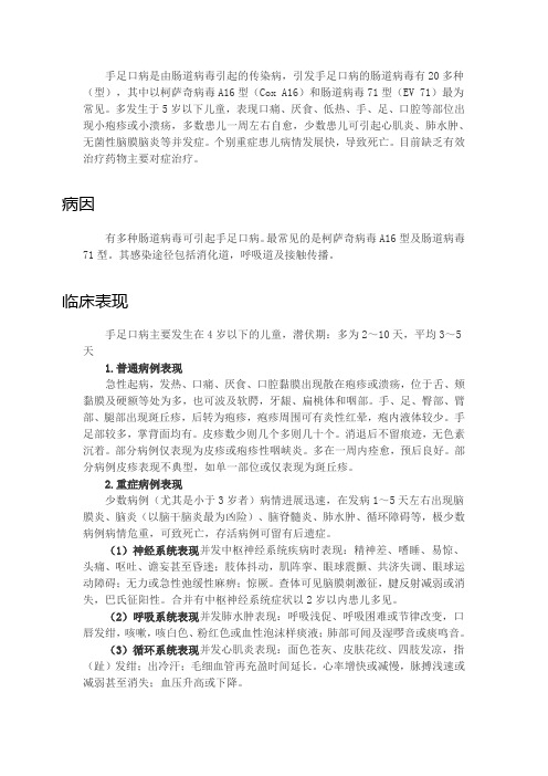 手足口病护理查房