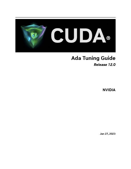 NVIDIA Ada Tuning Guide Release 12.0说明书