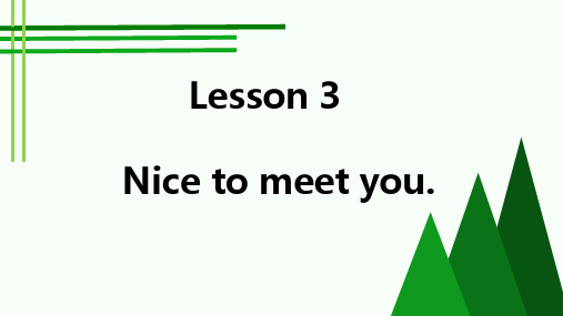 Lesson3Nicetomeetyou.(课件)新概念英语第一册