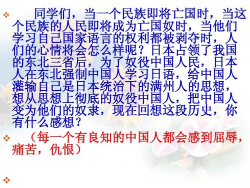 《最后一课》ppt