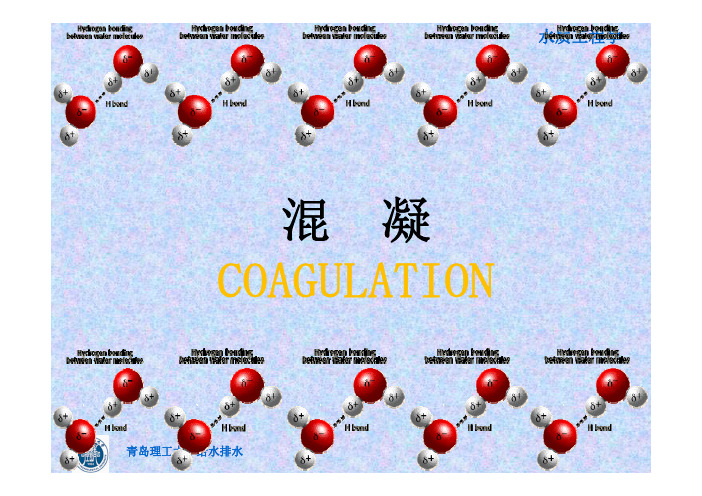 青岛理工大学给排水科学与工程专业《水质工程学》PPT混凝-2015 [兼容模式]