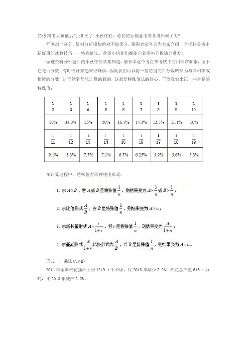 【备战国考】资料分析想拿满分？这个方法必须掌握!