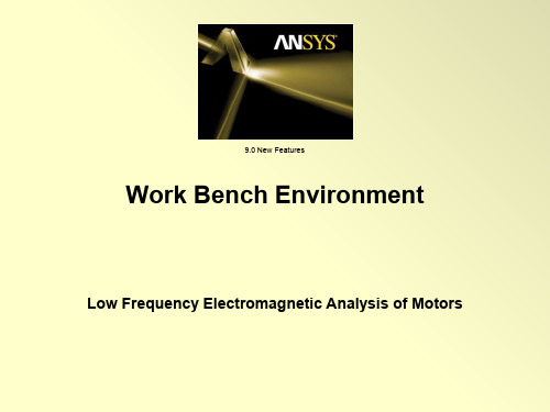 workbench电机电磁场有限元分析