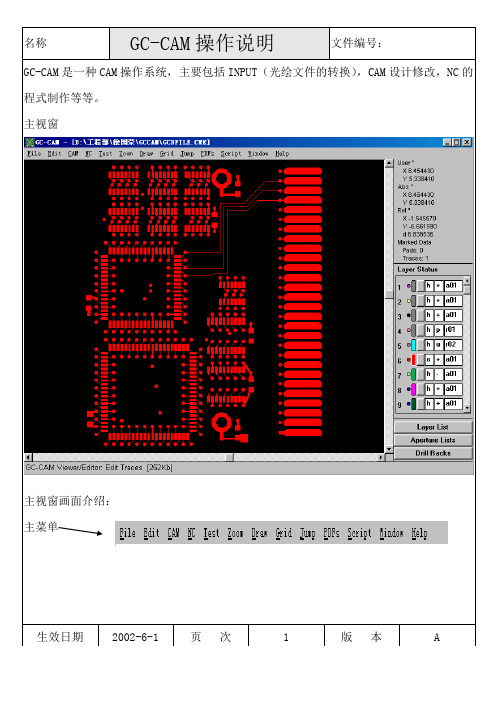 GC-CAM操作说明解析