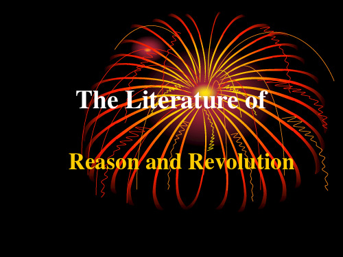 Reason and revolution