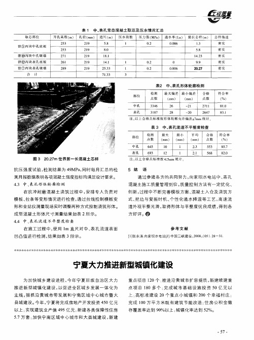 宁夏大力推进新型城镇化建设