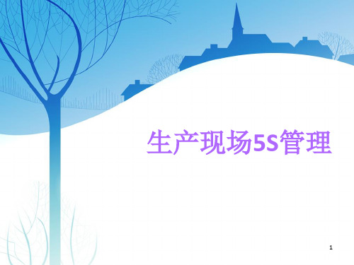 生产现场5S管理(PPT100页)