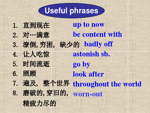 必修4 unit3 language point 超详细