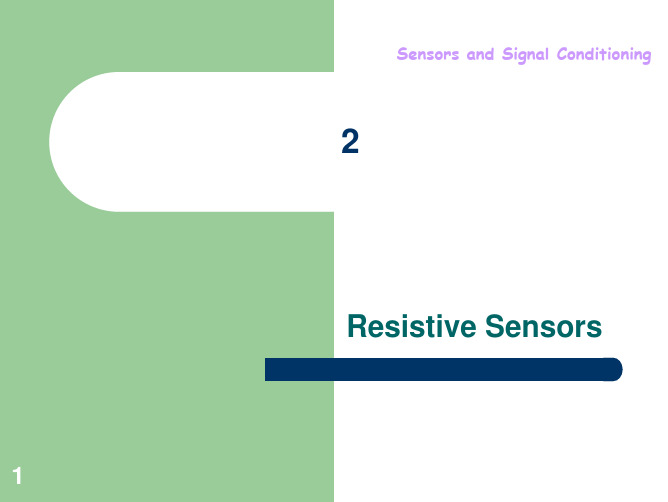 传感器英文课件第2章-resistive sensors