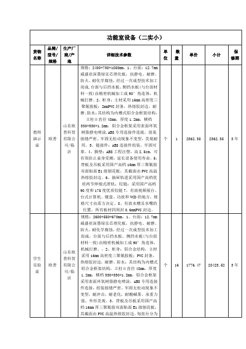 二实小明细欧普