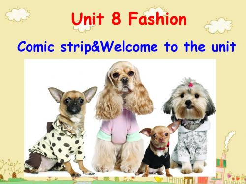 牛津译林英语 七年级上册Unit8Welcome to the unit(共36张PPT)