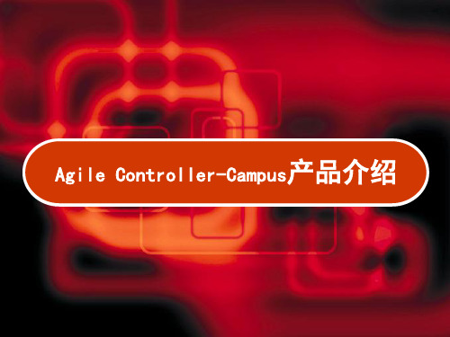 Agile Controller-Campus产品介绍 PPT