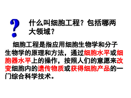 植物组织培养和体细胞杂交技术_PPT幻灯片