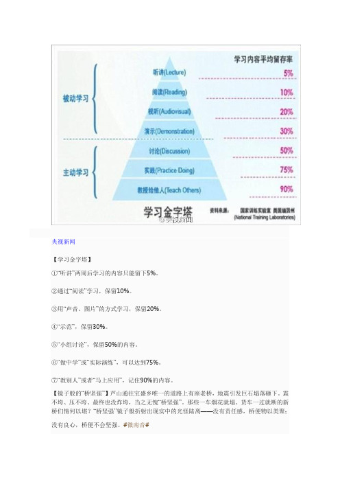 学习金字塔