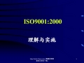 ISO9001-2000版讲义(近150页PPT文档)