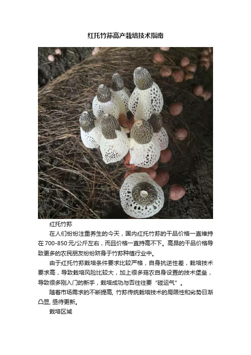 红托竹荪高产栽培技术指南