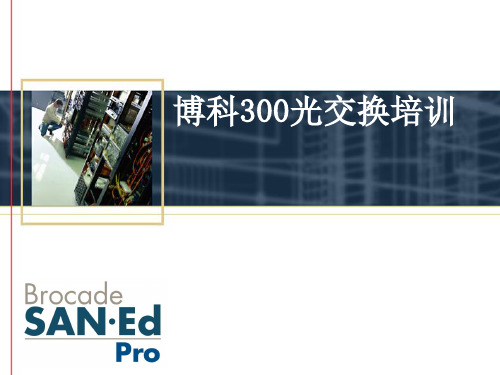 Brocade_300光纤交换机配置