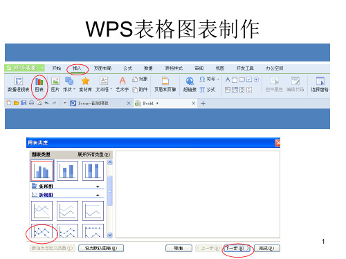 WPS表格图表制作ppt课件