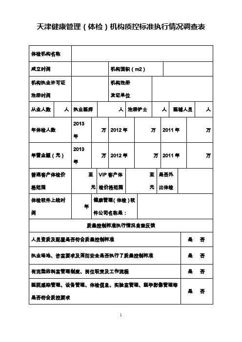 中国健康体检报告2008-天津医科大学总医院质控中心