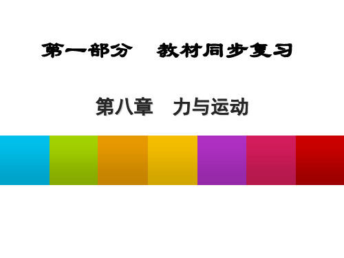 初中物理  力和运动6 苏科版优秀课件