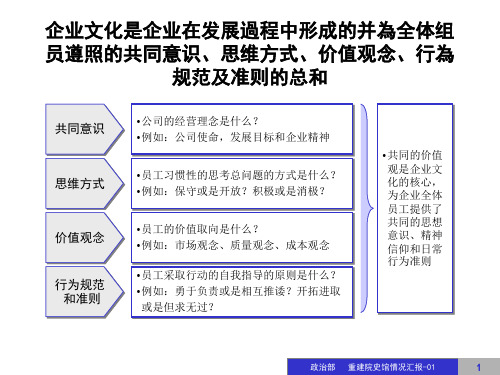 公司企业文化综合建设方案培训课件