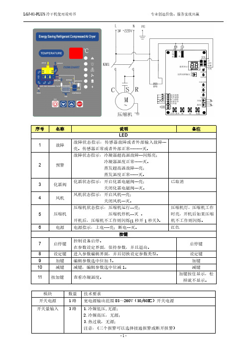 冷干机LGJ-01-PLUS-最新版