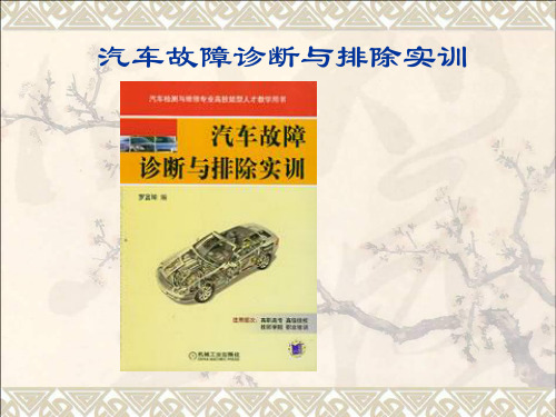汽车故障排除1