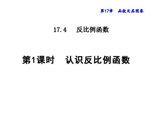 17.反比例函数PPT课件(华师大版)