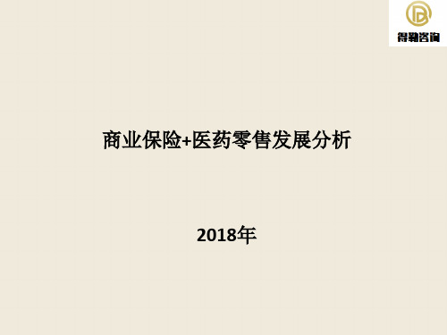 商业保险+医药零售发展分析