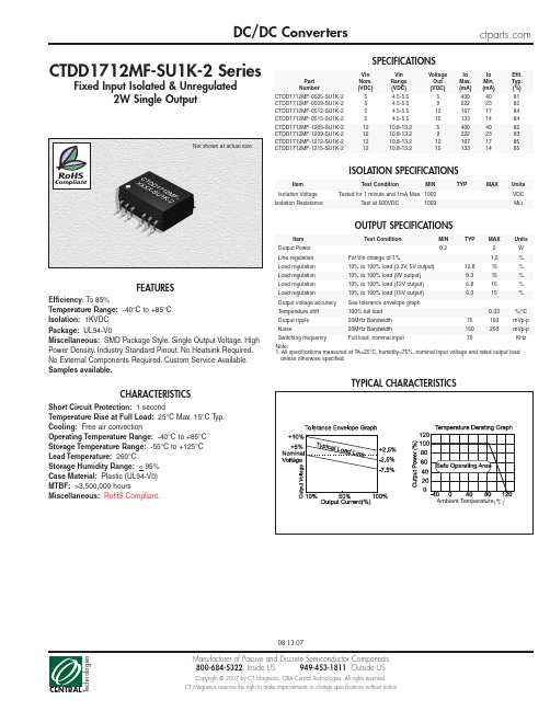 CTDD1712MF-0512-SU1K-2中文资料