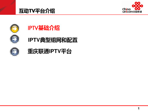 联通互动TV平台介绍PPT课件