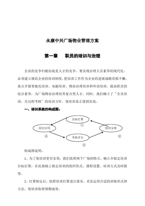 永康中兴广场物业管理方案