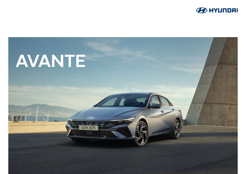 新型Hyundai AVANTE说明书