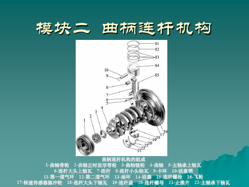 曲柄连杆机构课件