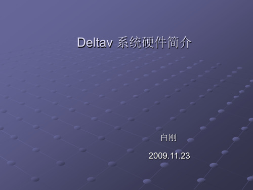 Deltav_系统硬件简介