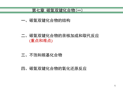 湖南大学碳氧双键化合物