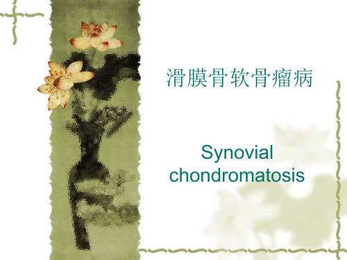 滑膜骨软骨瘤病