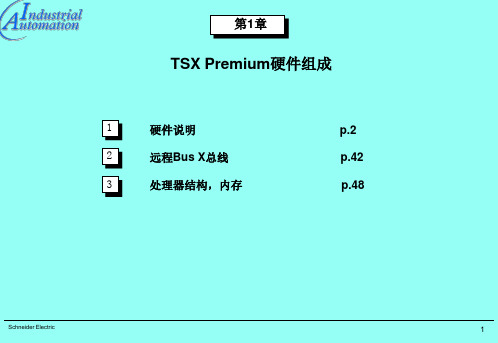 TSX Premium硬件组成