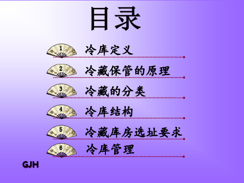 精选冷库仓储管理PPT36页