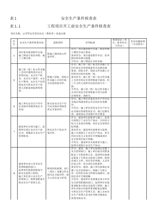 (新版)广东省“平安工地”建设考核表(这个做齐了安全全就资料就到未了)