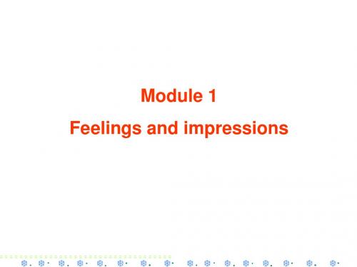 外研版八年级下册 Module 1 Unit 1 It smells delicious 课件  (共17张PPT)