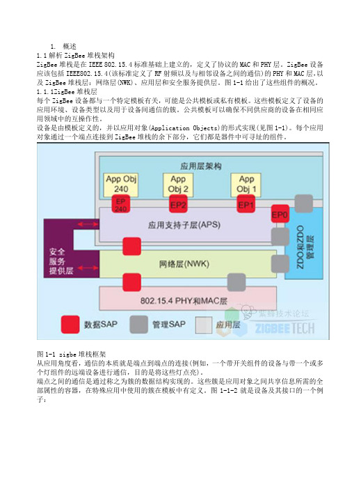 Zigbee协议栈中文说明免费