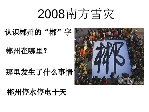 2008南方雪灾