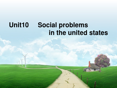 Social problems in the USA  美国社会问题英文版