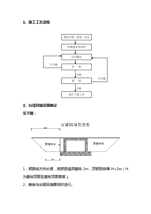 高速公路涵洞台背回填技术交底